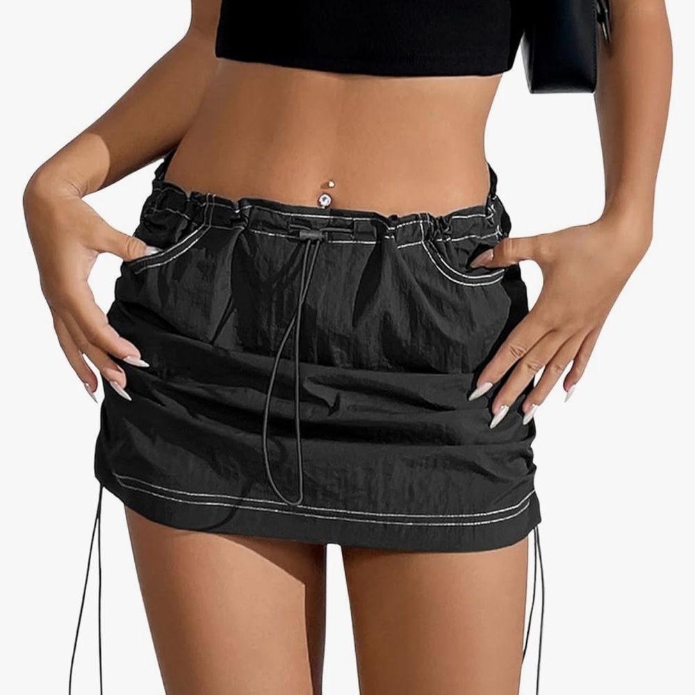 Stylish Black Mini Skirt